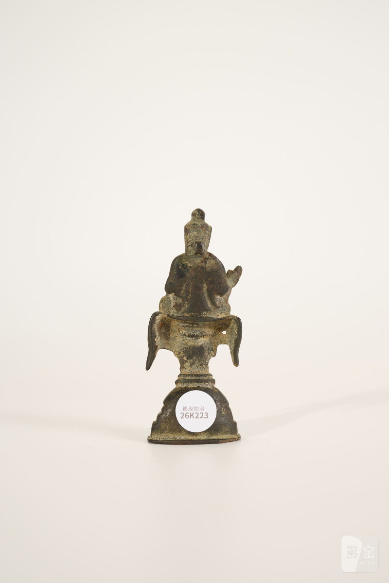 Lot915 明 铜释迦牟尼 - 图5